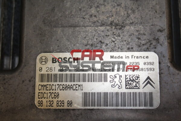 Engine ECU Citroen C4 Picasso / Peugeot 308 / 5008 BOSCH 0281031864 9813283980
