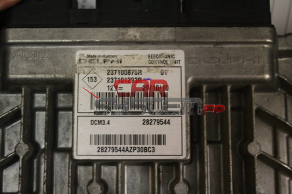 Centralita de motor Renault Clio / Nissan Note DELPHI 237100875R DCM3.4