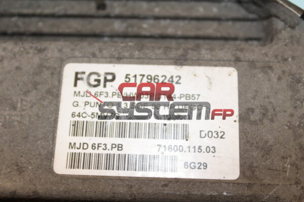 Motorsteuergerät Fiat Grande Punto / Idea FGP 517962242 MJD6F3.PB