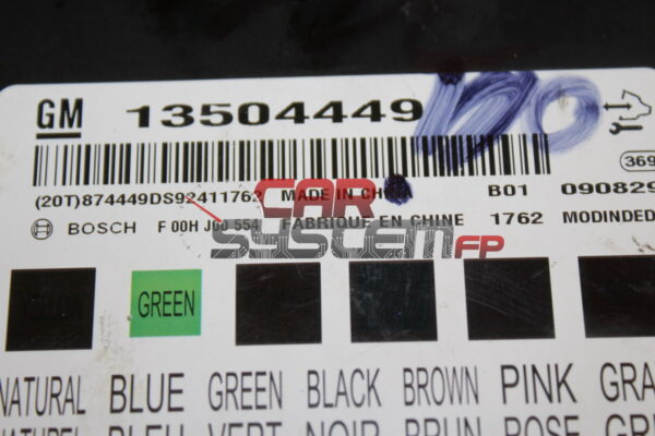 13504449 GM / BOSCH Modulo Multifunzioni Chevrolet Cruze