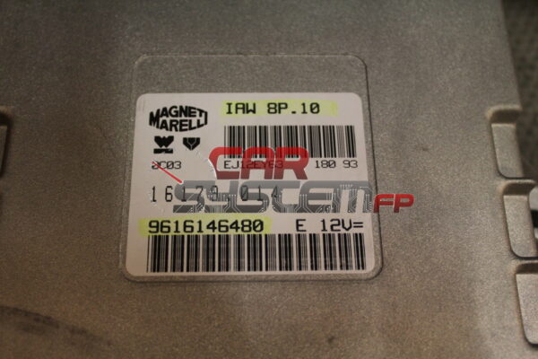 Engine ECU Peugeot 306 / Citroen ZX MAGNETI MARELLI IAW8P.10 9616146480