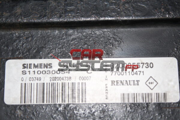 S110030054 SIEMENS Motorsteuergerät RENAULT MEGANE 1.6 16V Baujahr 1995 > 2002