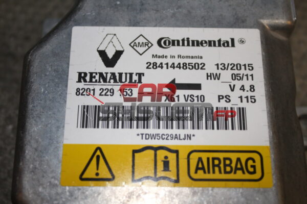 Airbag-Steuergerät Renaut Kangoo 8201229153 2841448502