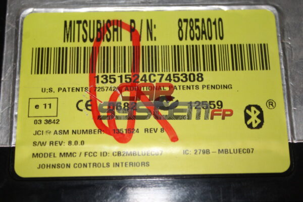 8785A010 Modul Bluetooth MITSUBISHI OUTLANDER / LANCER EVO